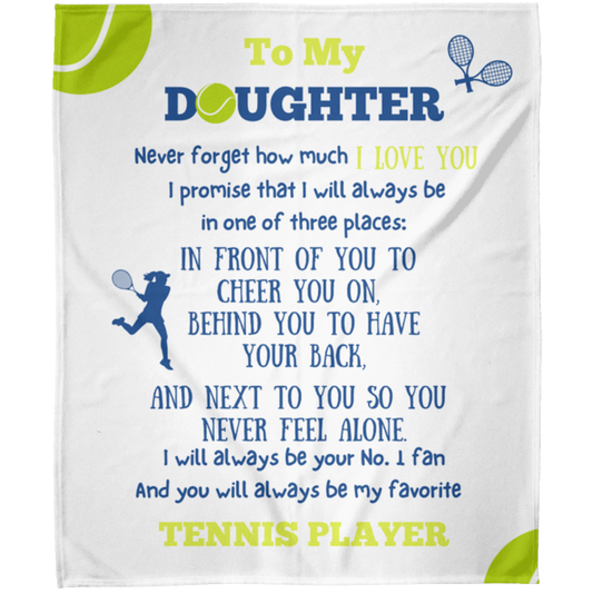 Daughter Tennis Blanket