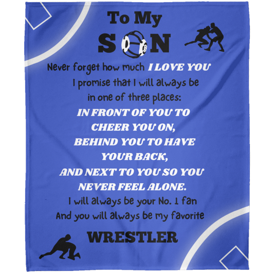 Son Wrestler Blanket