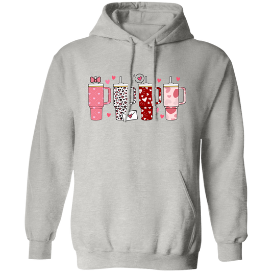 Valentine Day Cup Pullover Hoodie