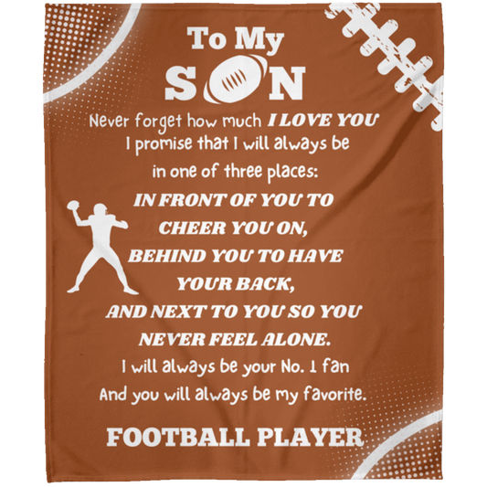 Son Football Blanket