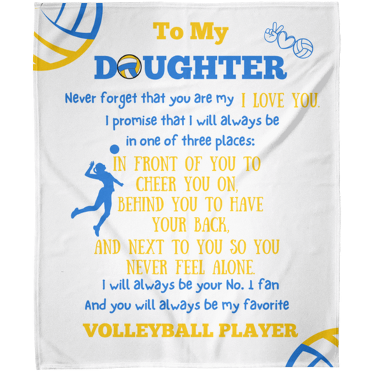 Daughter Volleyball Blanket