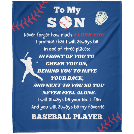 Son Baseball Blanket