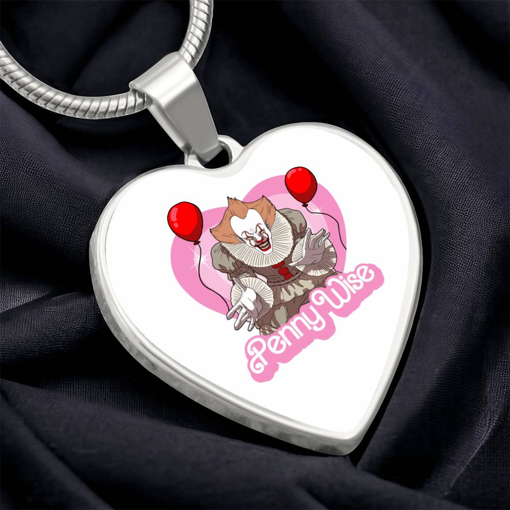 Penny Wise / IT / Graphic Heart Necklace