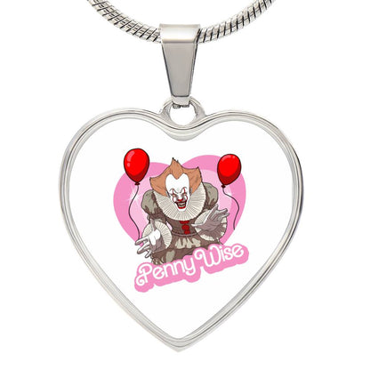 Penny Wise / IT / Graphic Heart Necklace