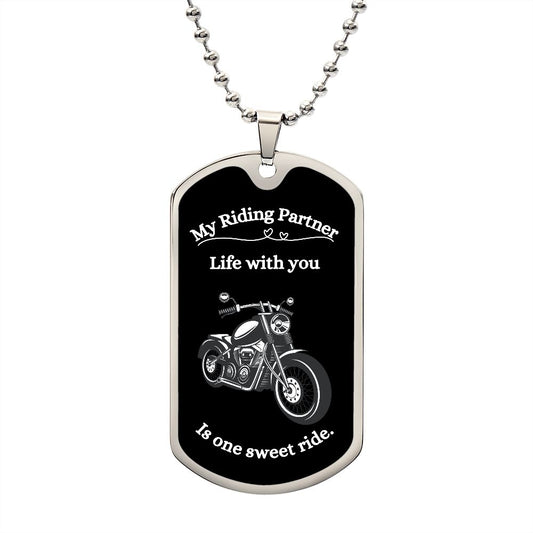 Biker / Dog Tag Necklace