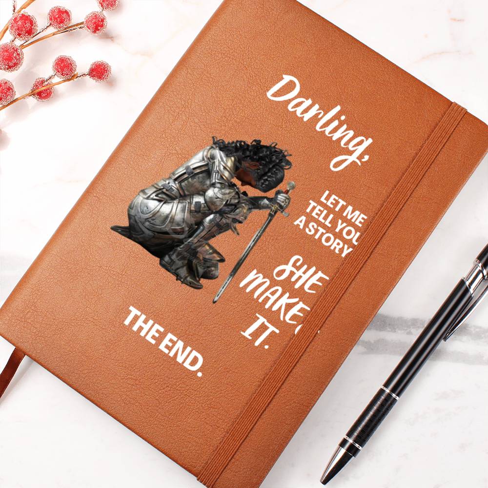 Darling "She Makes It" Leather Journal