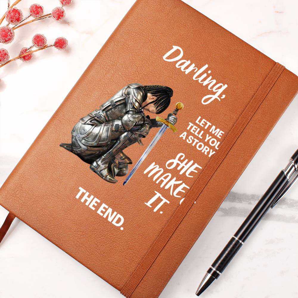 Darling "She Makes It" Leather Journal