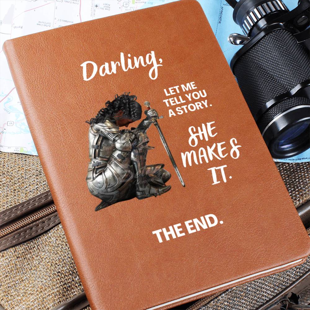 Darling "She Makes It" Leather Journal