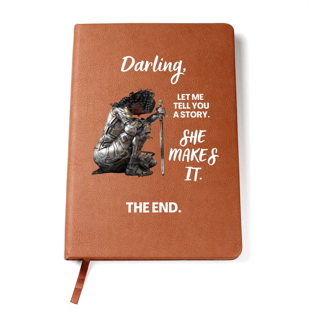 Darling "She Makes It" Leather Journal