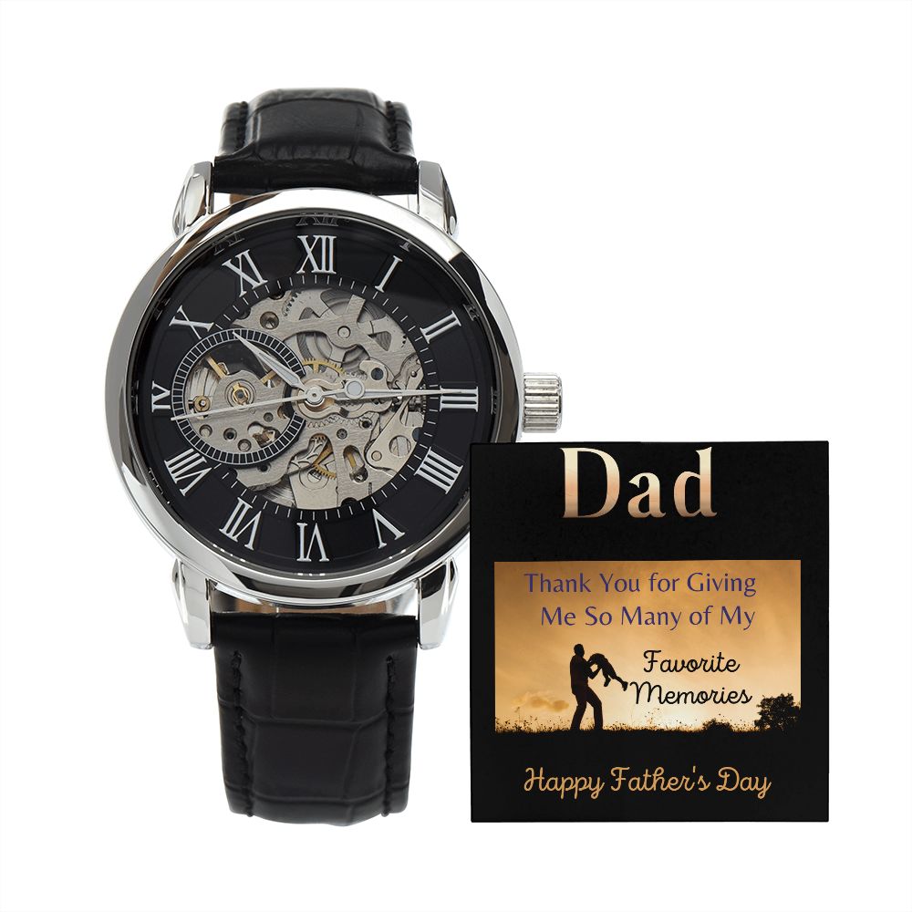 Happy Father's Day / Openwork Watch