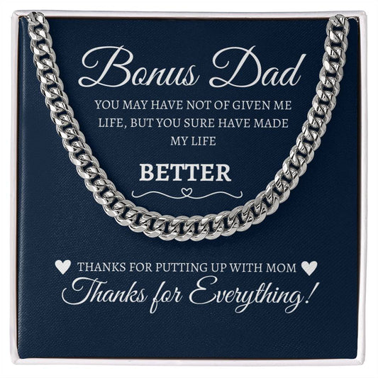 Bonus Dad / Cuban Link Chain