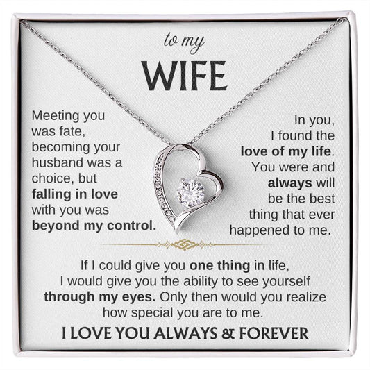 To My Wife / Special to Me / Forever Love Necklace