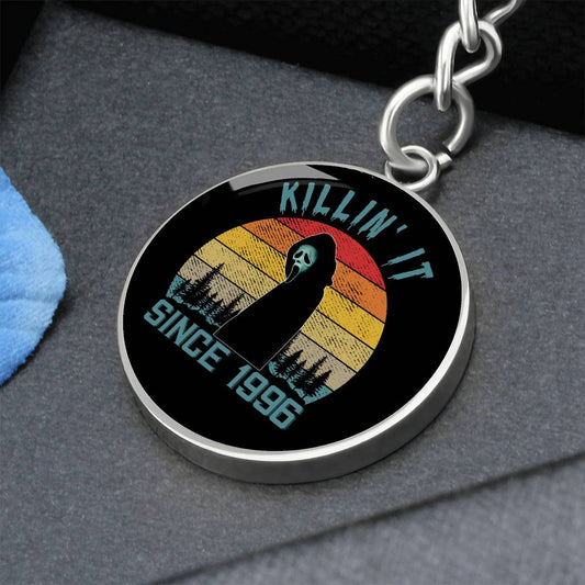 Ghostface / Killin' It Since 1996 / Circle Graphic Keychain