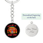 Chucky / KILLIN' IT SINCE 1988 / Circle Graphic Keychain