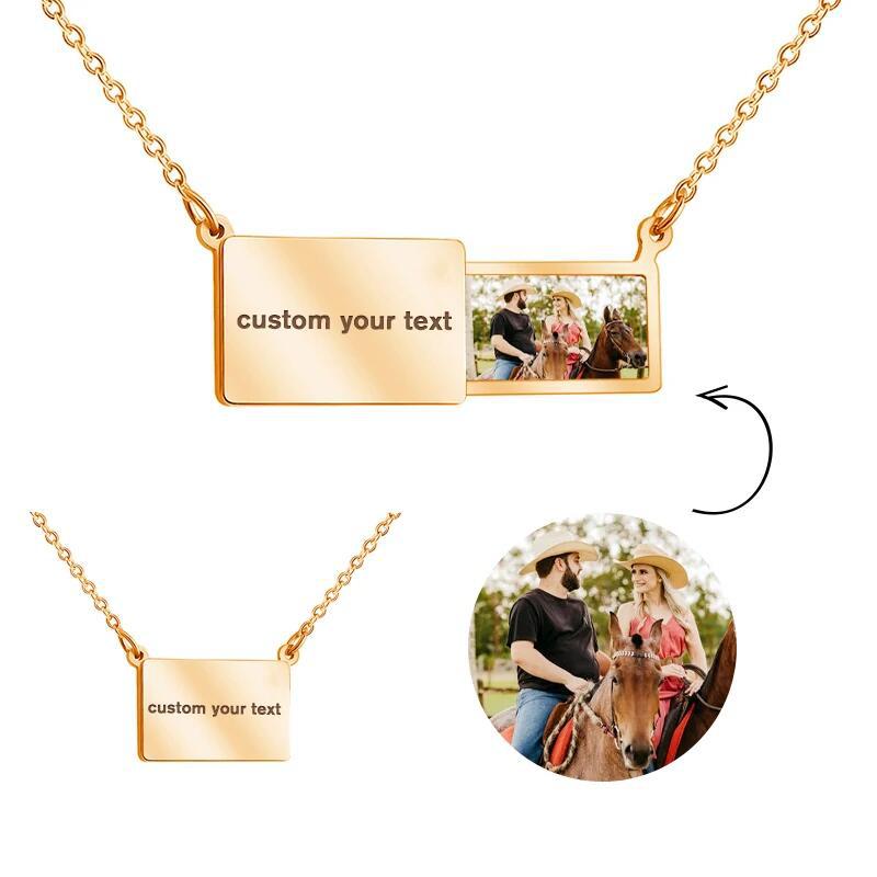 Projection Envelope Necklace