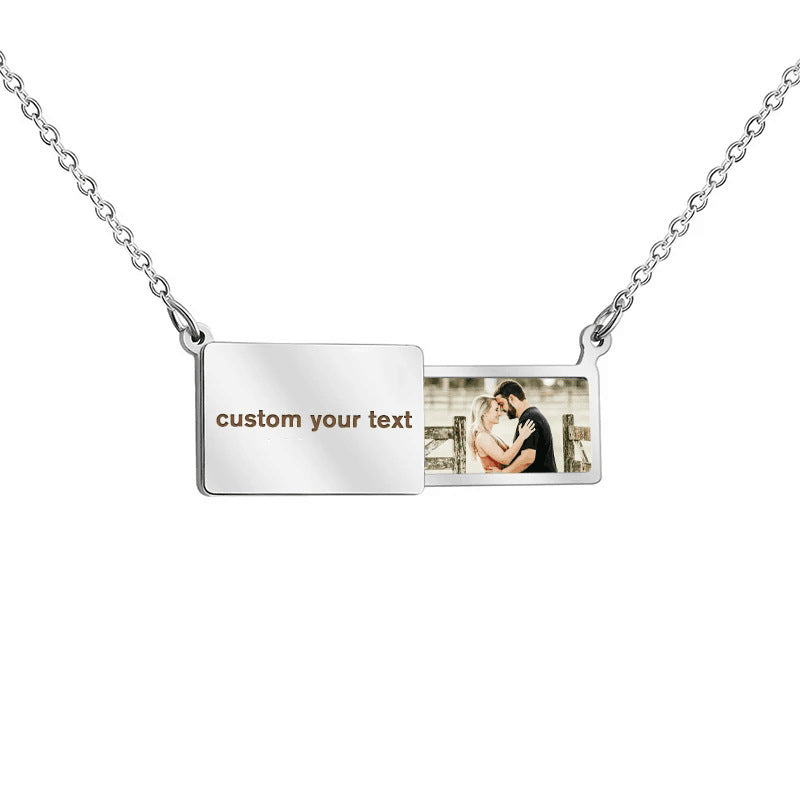 Projection Envelope Necklace