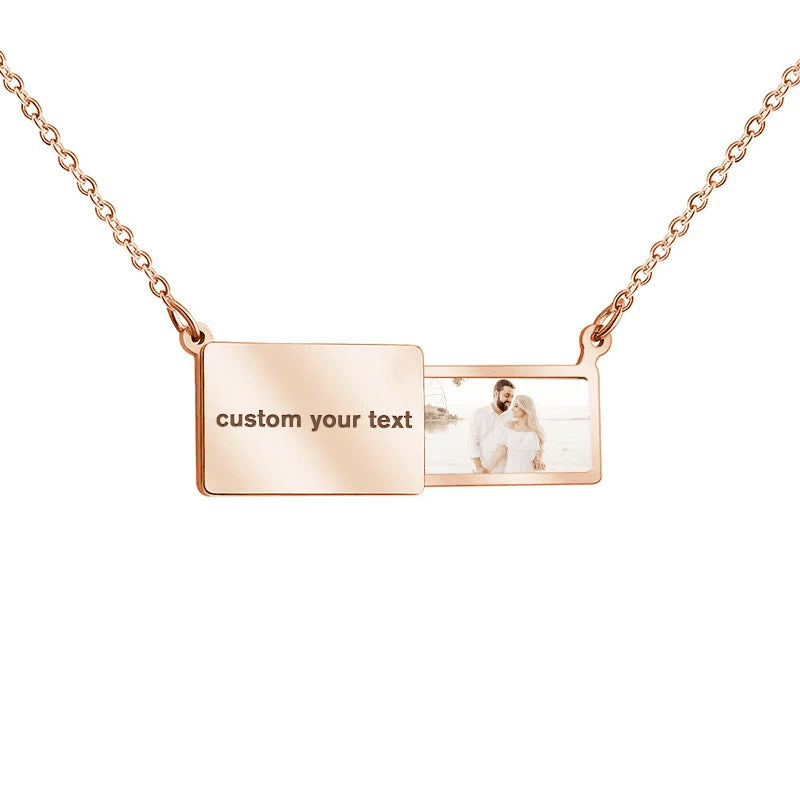 Projection Envelope Necklace