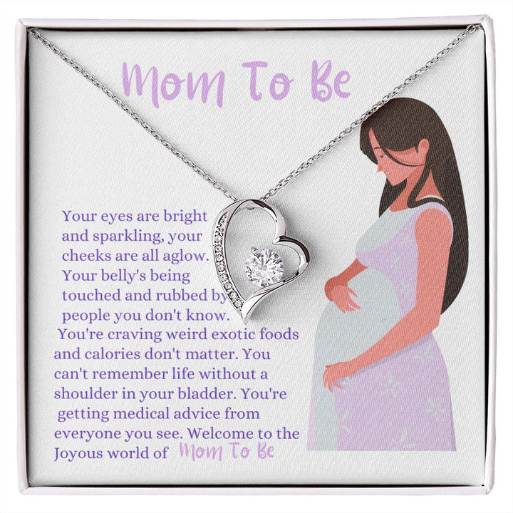 Mom To Be / Forever Love Necklace
