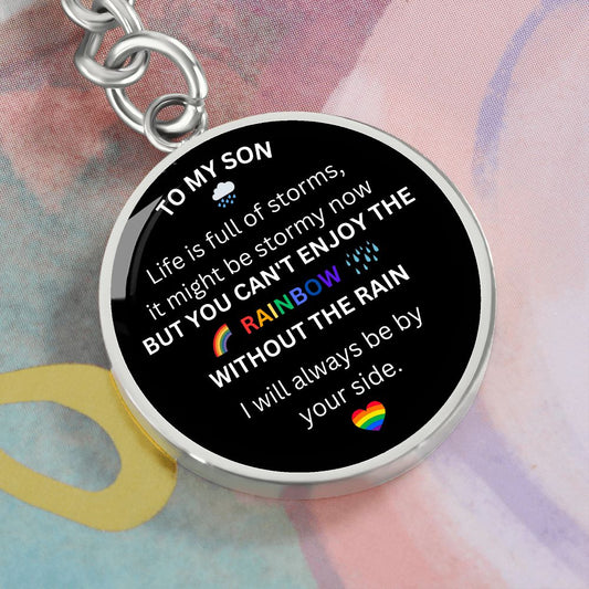 To My Son / PRIDE / Keychain